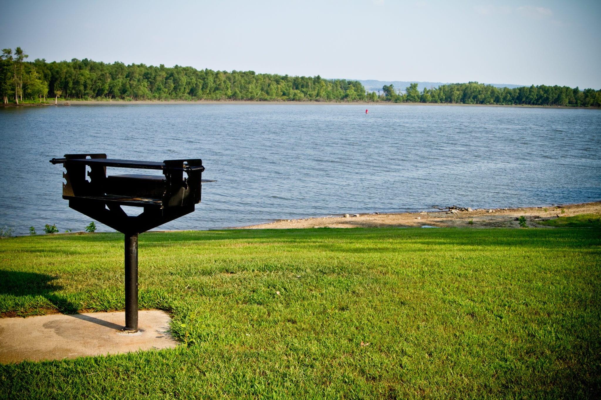 pavilion view of lake