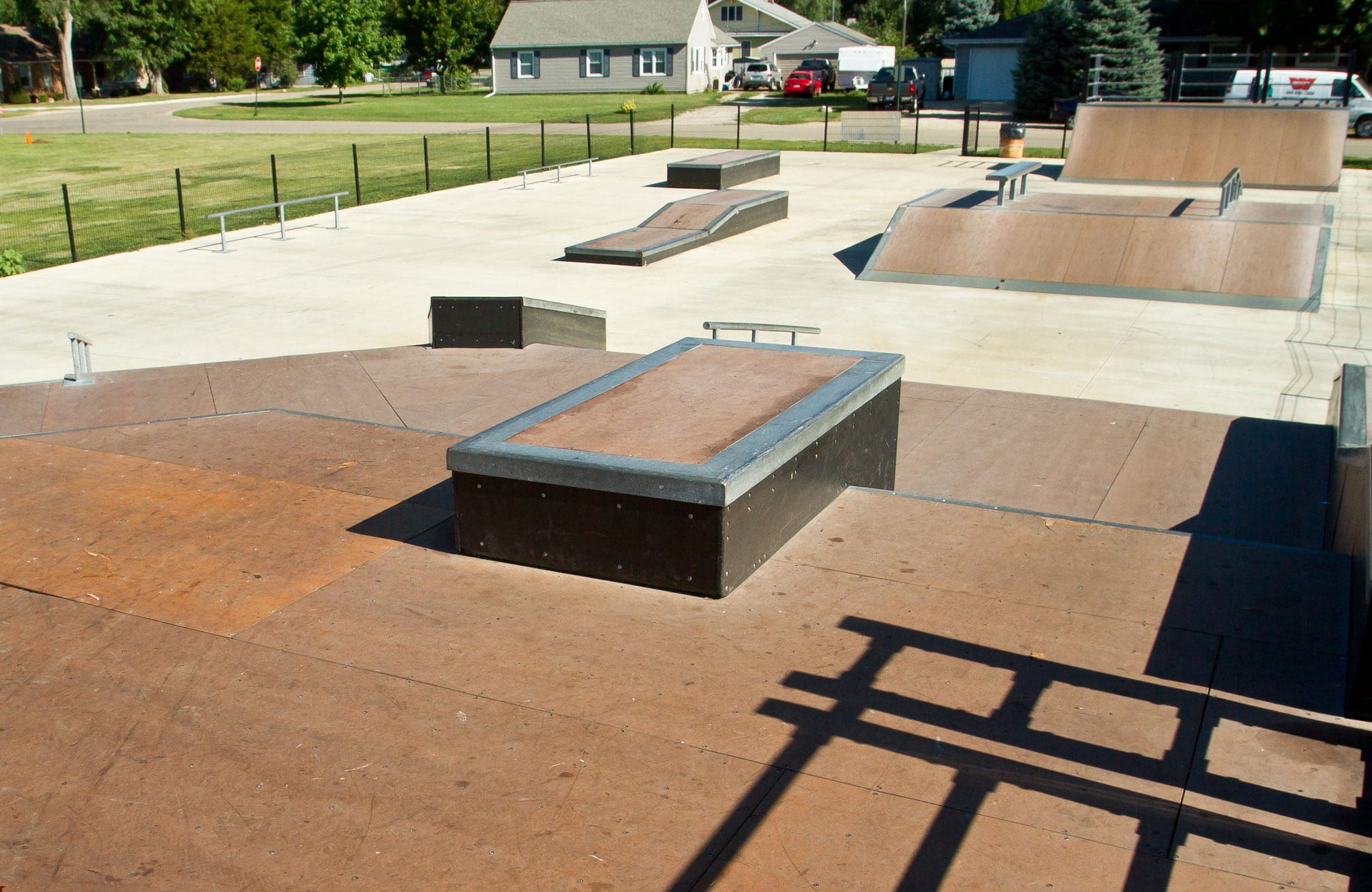 skate park ramp