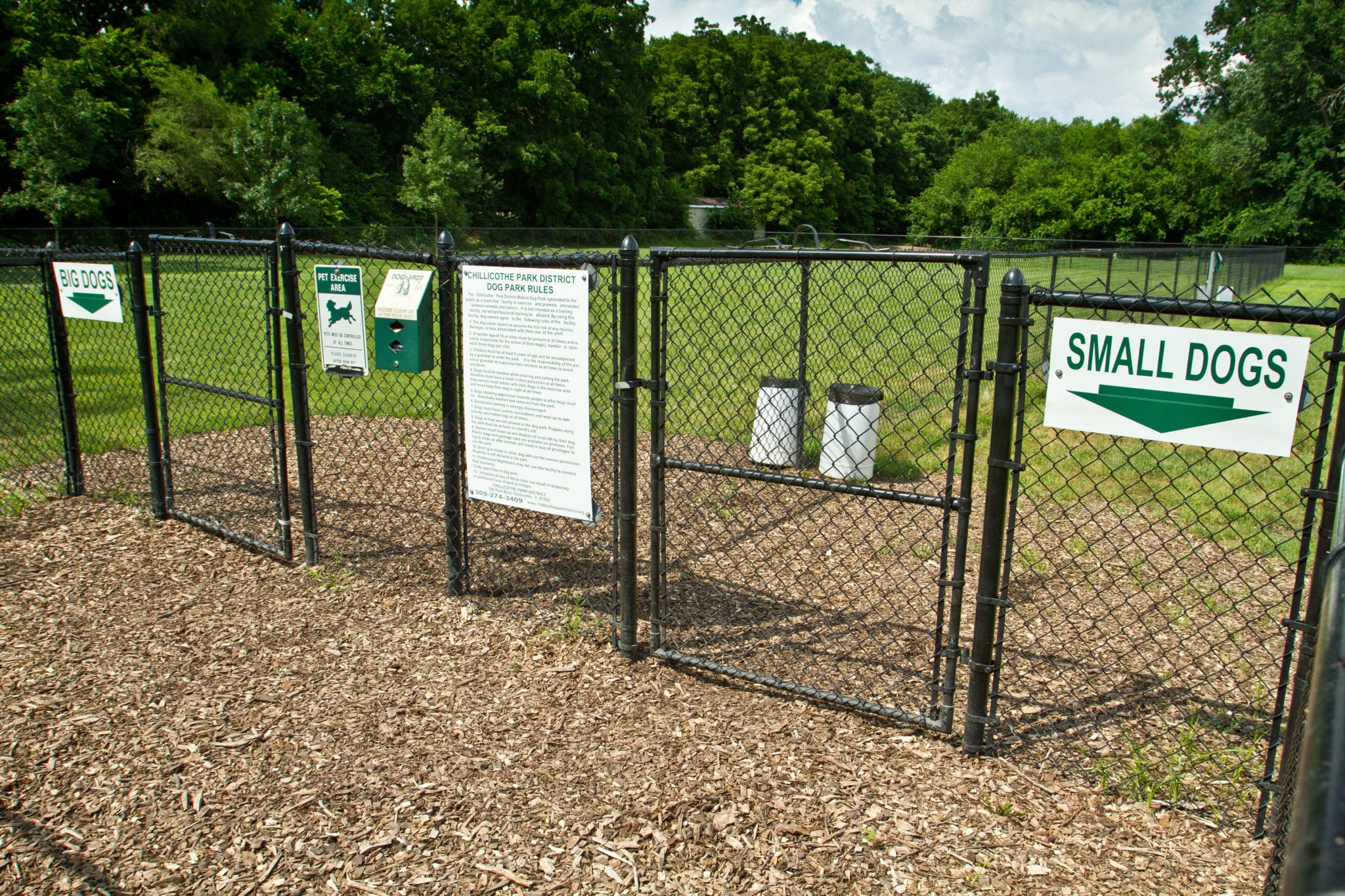 dog park gates
